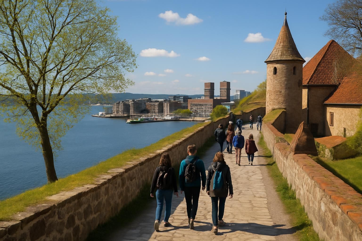 découvrez le château d'akershus à oslo, une forteresse médiévale historique. achetez vos billets en ligne et profitez d'une visite immersive au cœur de cette merveille architecturale.