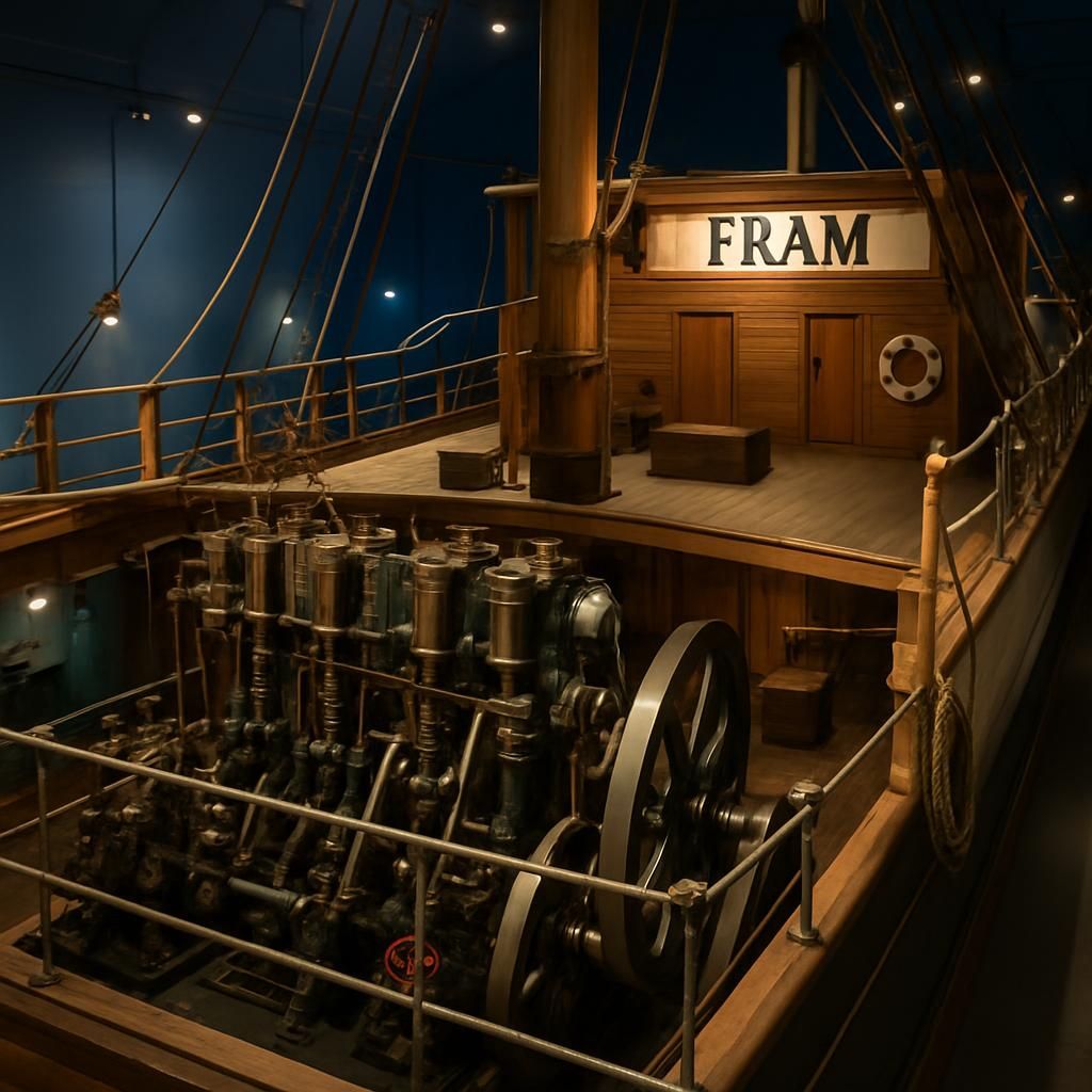 découvrez le musée fram à oslo, dédié à l'histoire fascinante des grandes expéditions polaires et à l'exploration des régions arctiques et antarctiques.