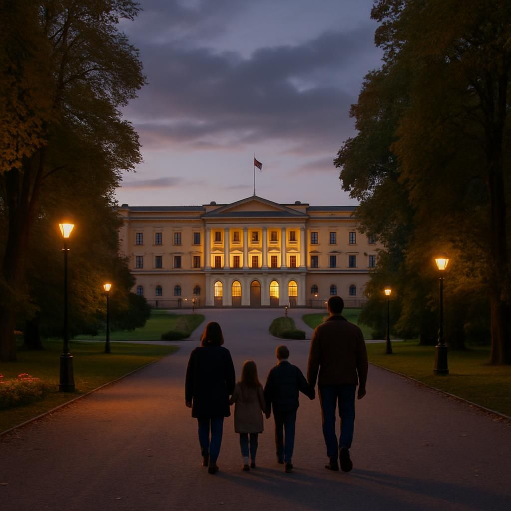 découvrez le palais royal d'oslo avec la cérémonie de la relève de la garde et profitez de visites guidées pour explorer l'histoire et l'architecture de ce monument emblématique.