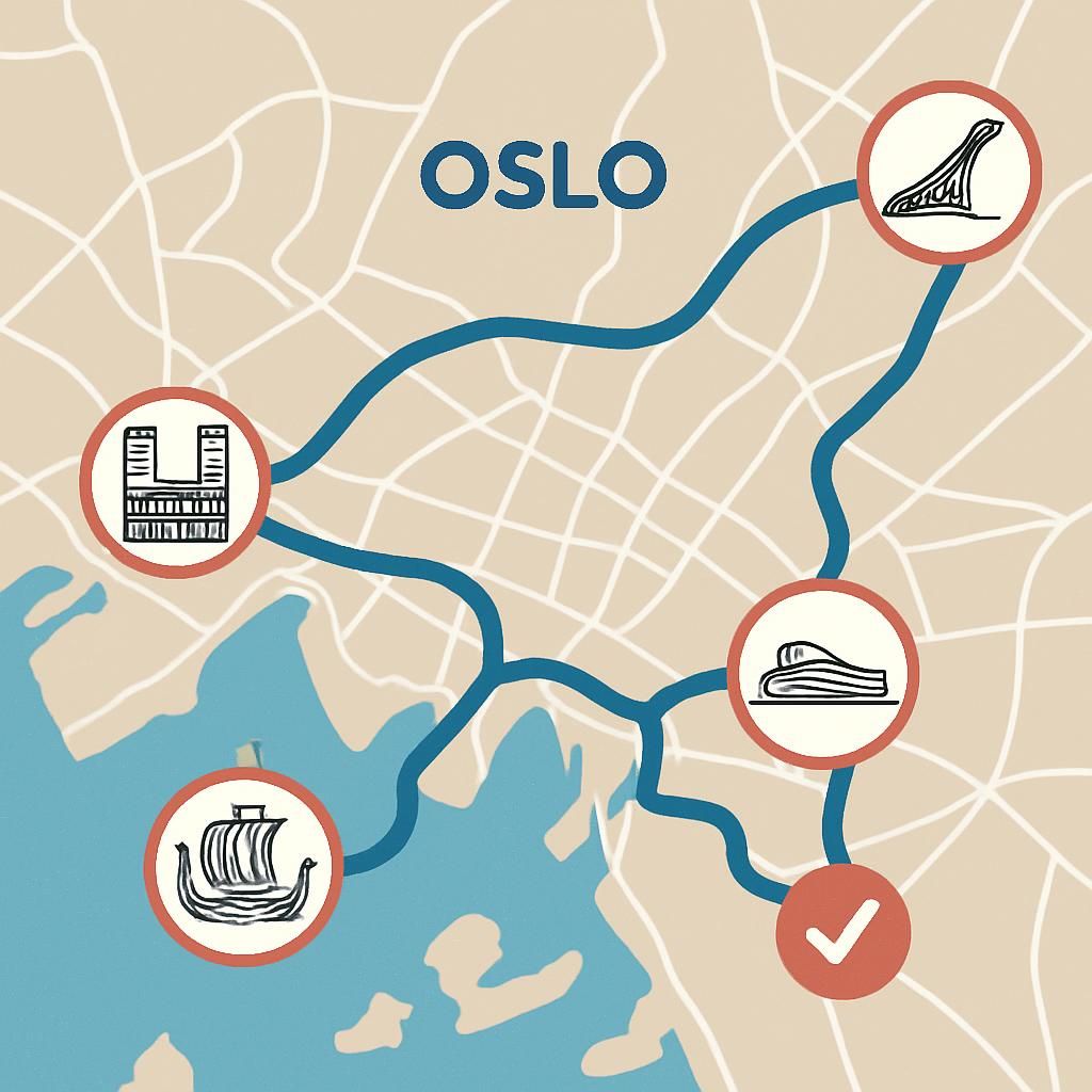 découvrez la carte touristique interactive d'oslo pour explorer facilement les monuments emblématiques et les quartiers incontournables de la capitale norvégienne.