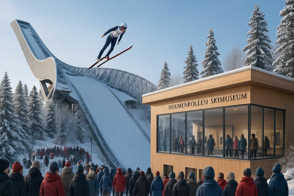 découvrez holmenkollen à oslo, célèbre pour son impressionnant tremplin de saut à ski et son musée dédié à l'histoire du ski, une destination incontournable pour les amateurs de sports d'hiver et de culture nordique.