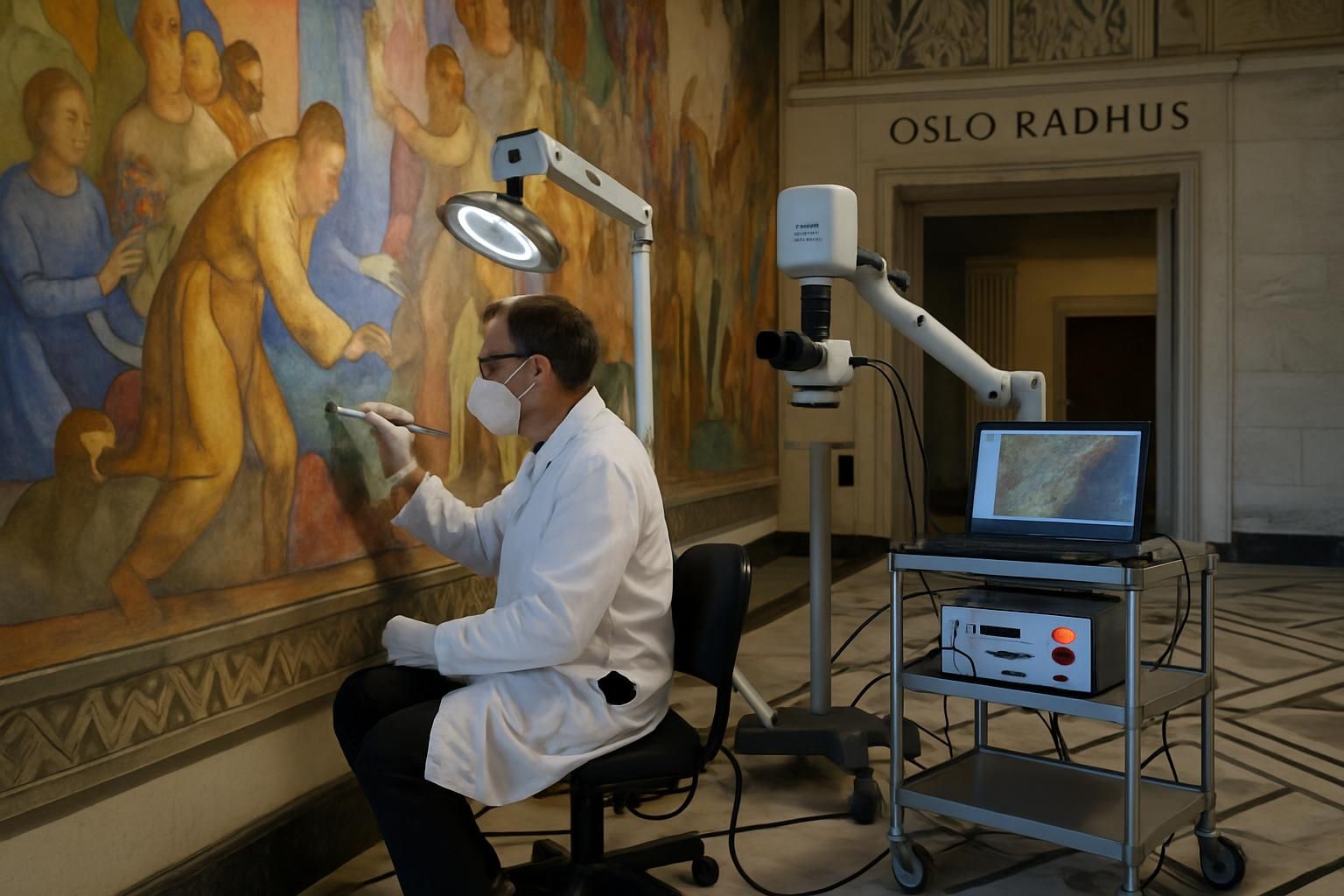 découvrez oslo rådhus, la mairie emblématique d'oslo, célèbre pour ses fresques monumentales qui racontent l'histoire et la culture norvégiennes.