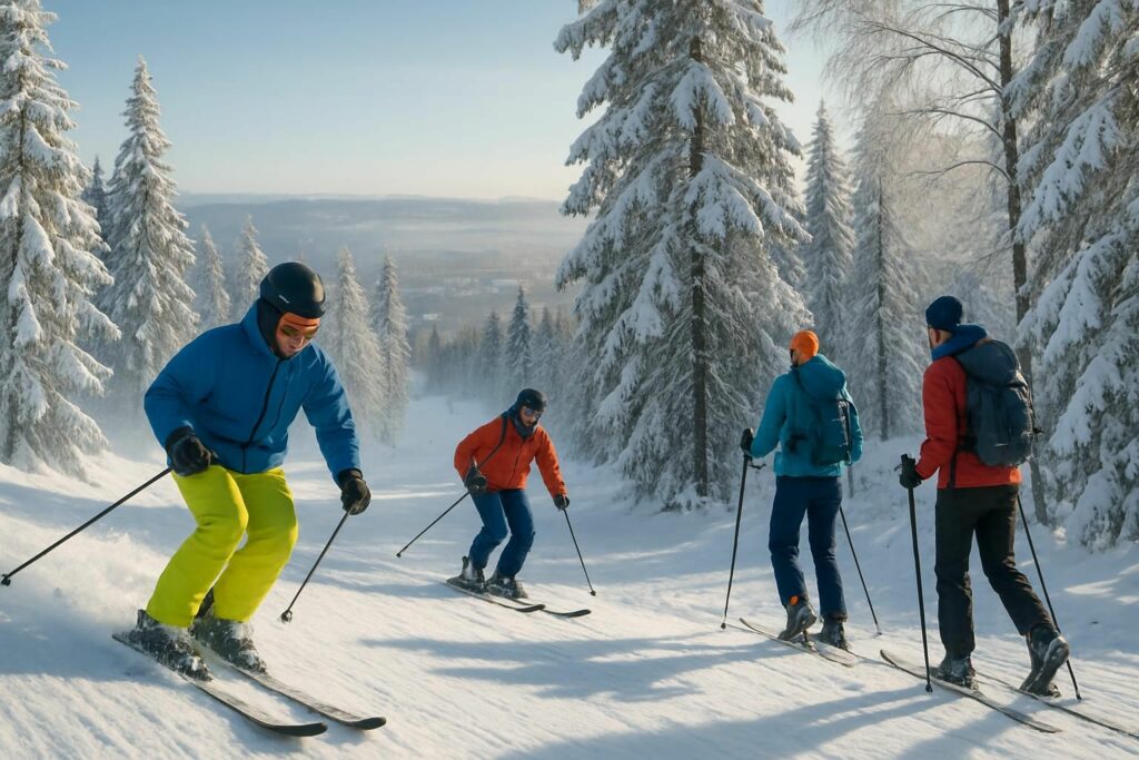 découvrez le ski à oslo avec des descentes et randonnées hivernales exceptionnelles à tryvann et holmenkollen, idéal pour tous les niveaux et amateurs de nature.