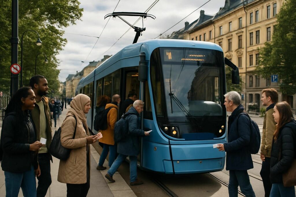découvrez comment utiliser facilement les tramways d'oslo avec votre pass pour profiter pleinement des transports en commun de la ville.